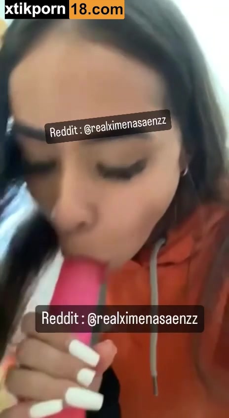 Ximena Saenz BLowjob Toy Onlyfans Video