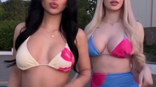 Briialexia And Alexia Maga Show Off Their Sexy Bodies