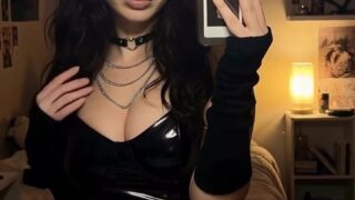 Gothgirlnatalie aka Natalie Vox Her Best Video Nude Big Boobs Onlyfans Trending POV